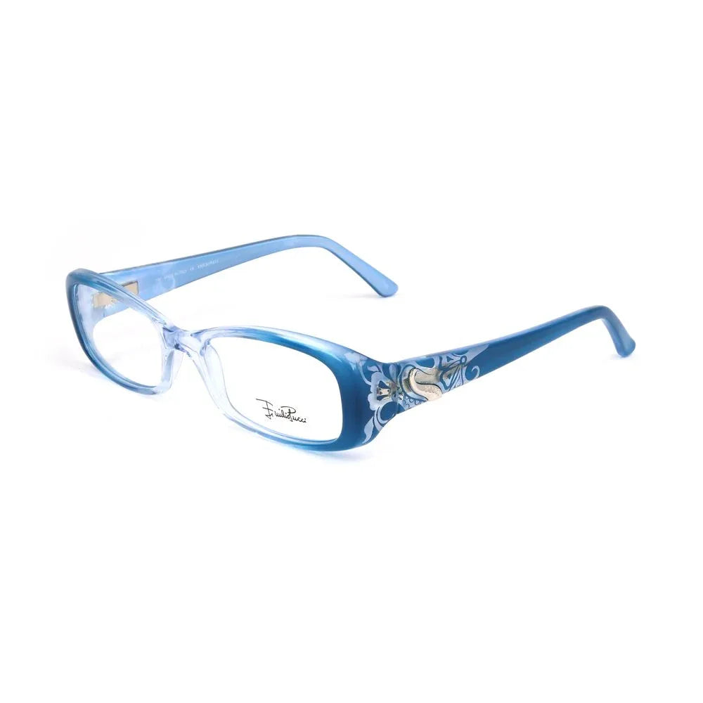 Emilio Pucci Blue Plastic Glasses (Frames) - Zeiniez