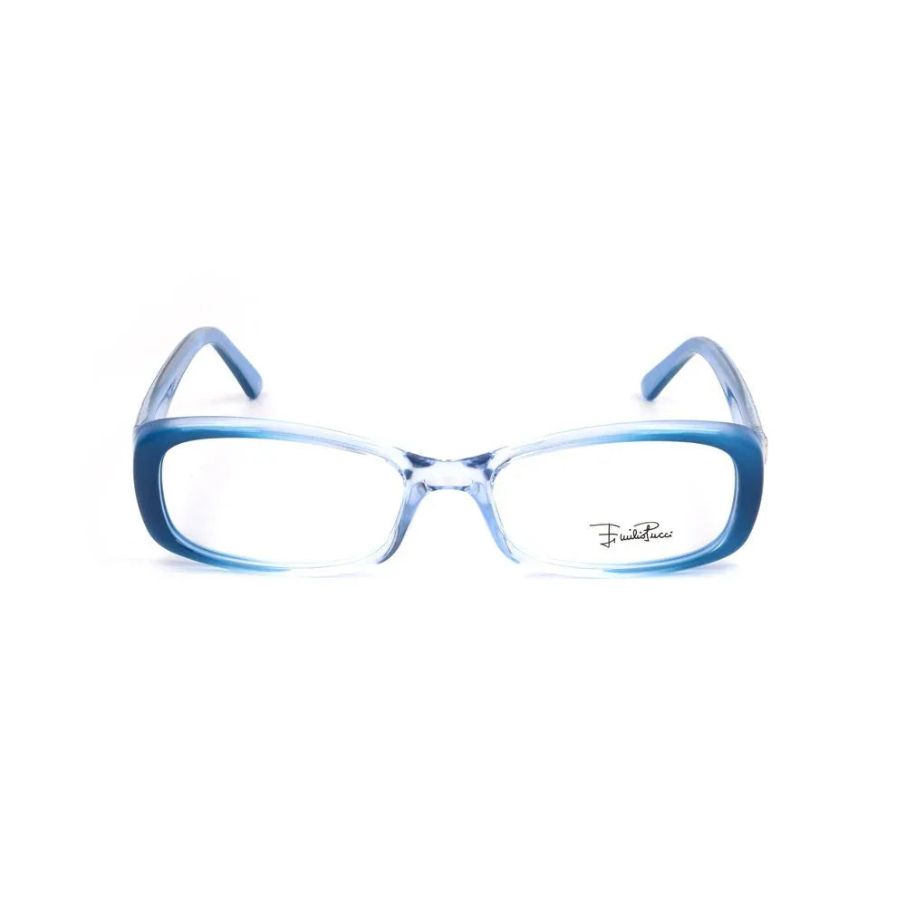 Emilio Pucci Blue Plastic Glasses (Frames) - Zeiniez