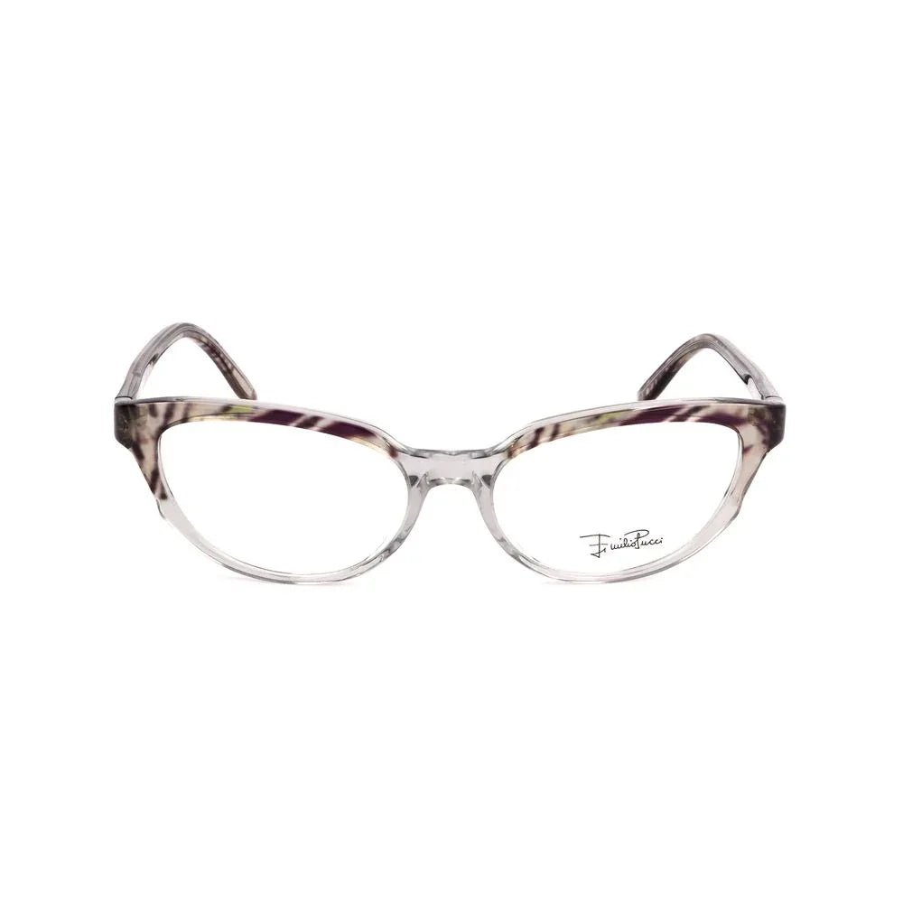 Emilio Pucci Gray Plastic Glasses (Frames) - Zeiniez