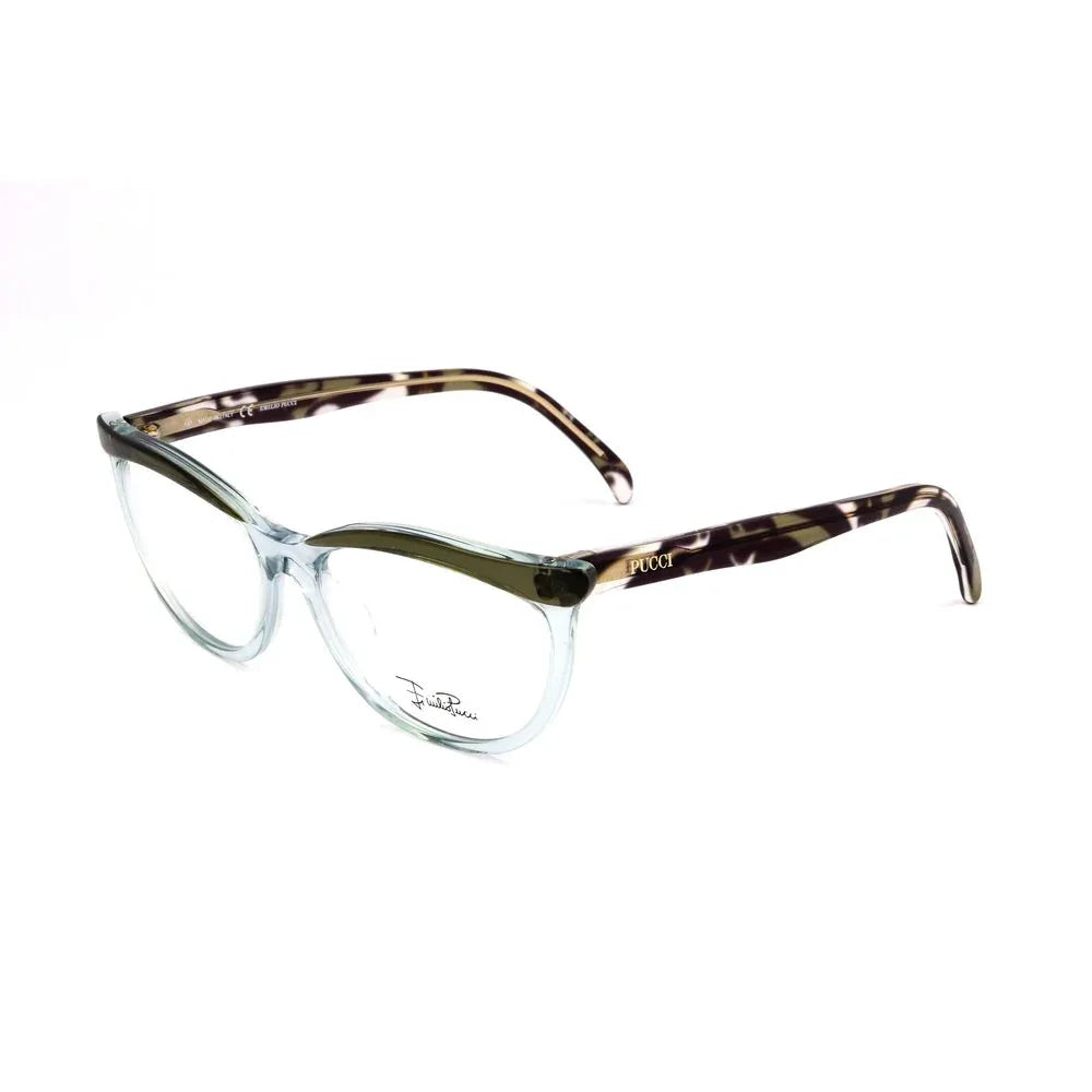 Emilio Pucci Green Plastic Glasses (Frames) - Zeiniez