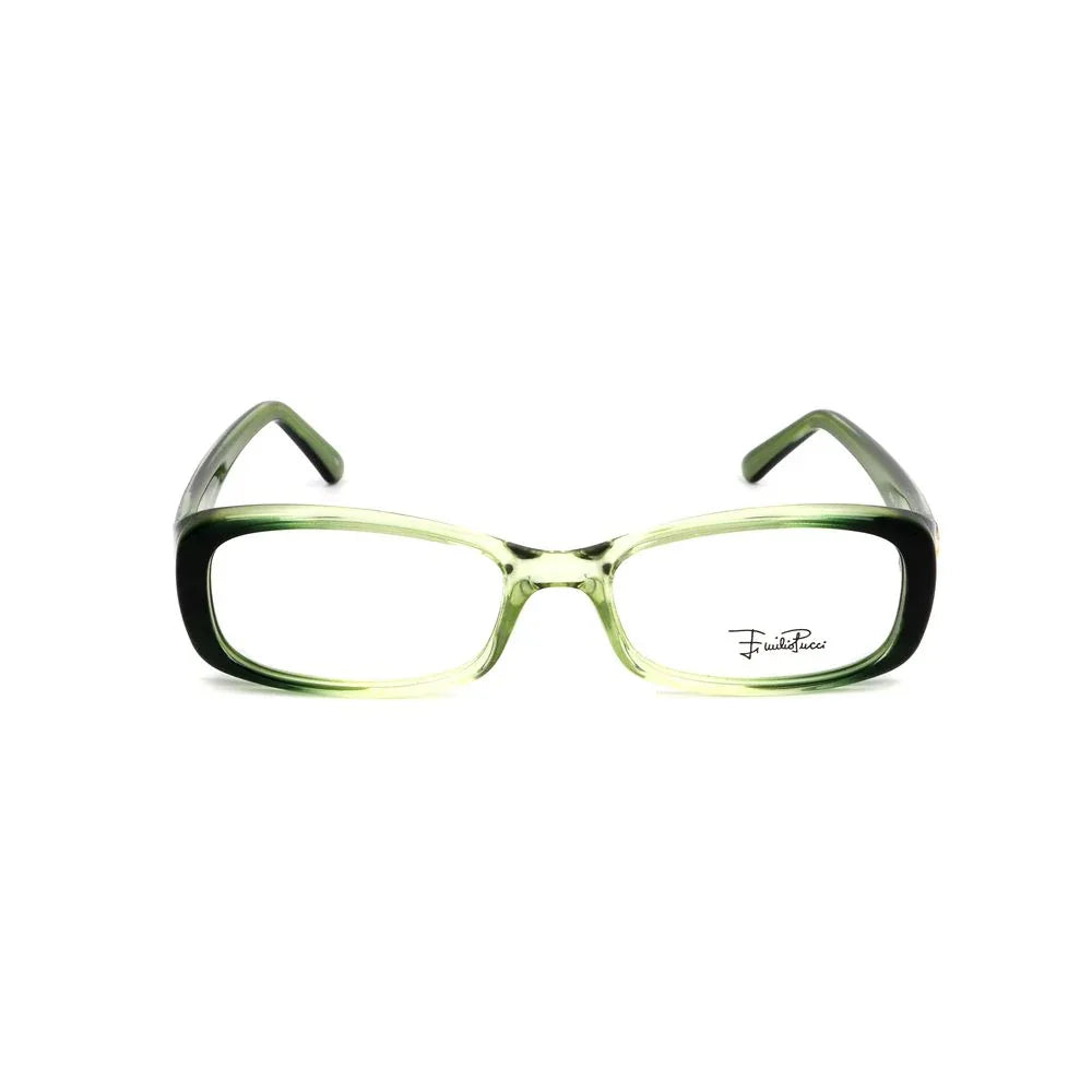 Emilio Pucci Green Plastic Glasses (Frames) - Zeiniez