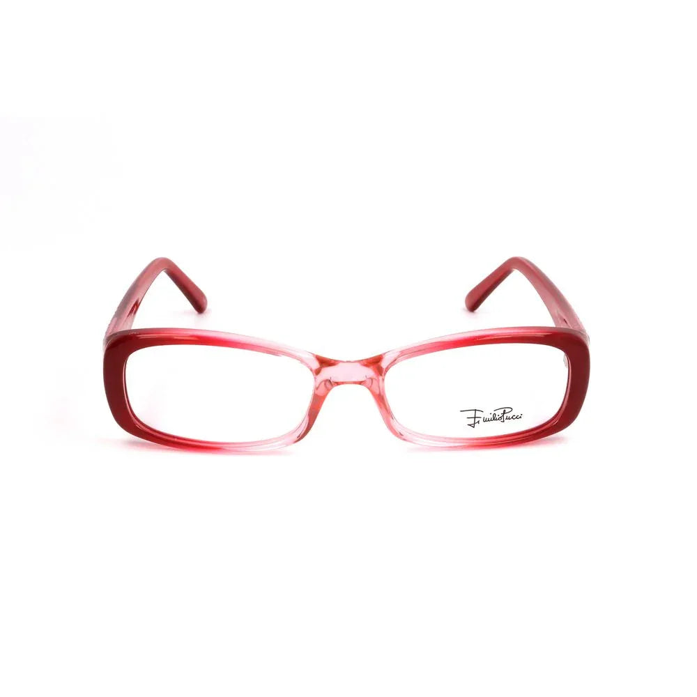 Emilio Pucci Red Plastic Glasses (Frames) - Zeiniez