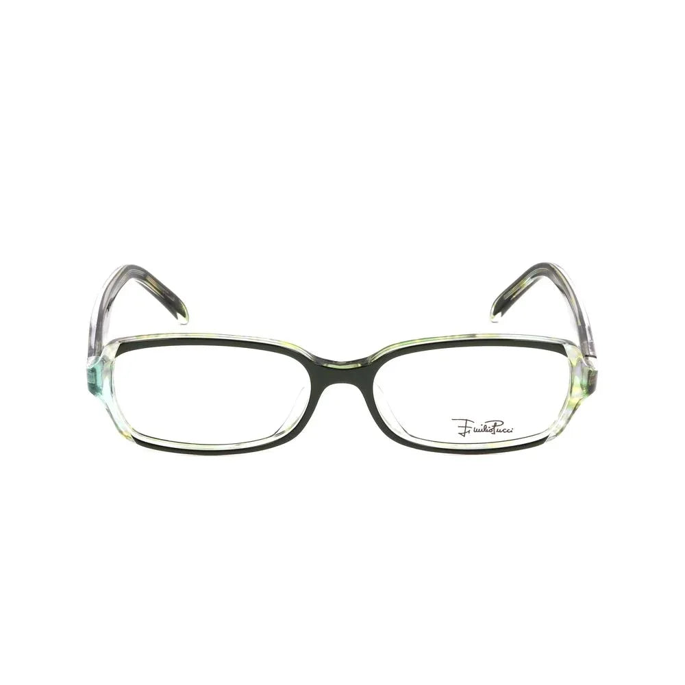 Emilio Pucci Bicolor Plastic Glasses (Frames) - Zeiniez