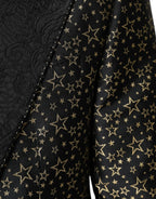 Dolce & Gabbana Black Stars Jacquard SICILIA 2 Piece Suit - Zeiniez