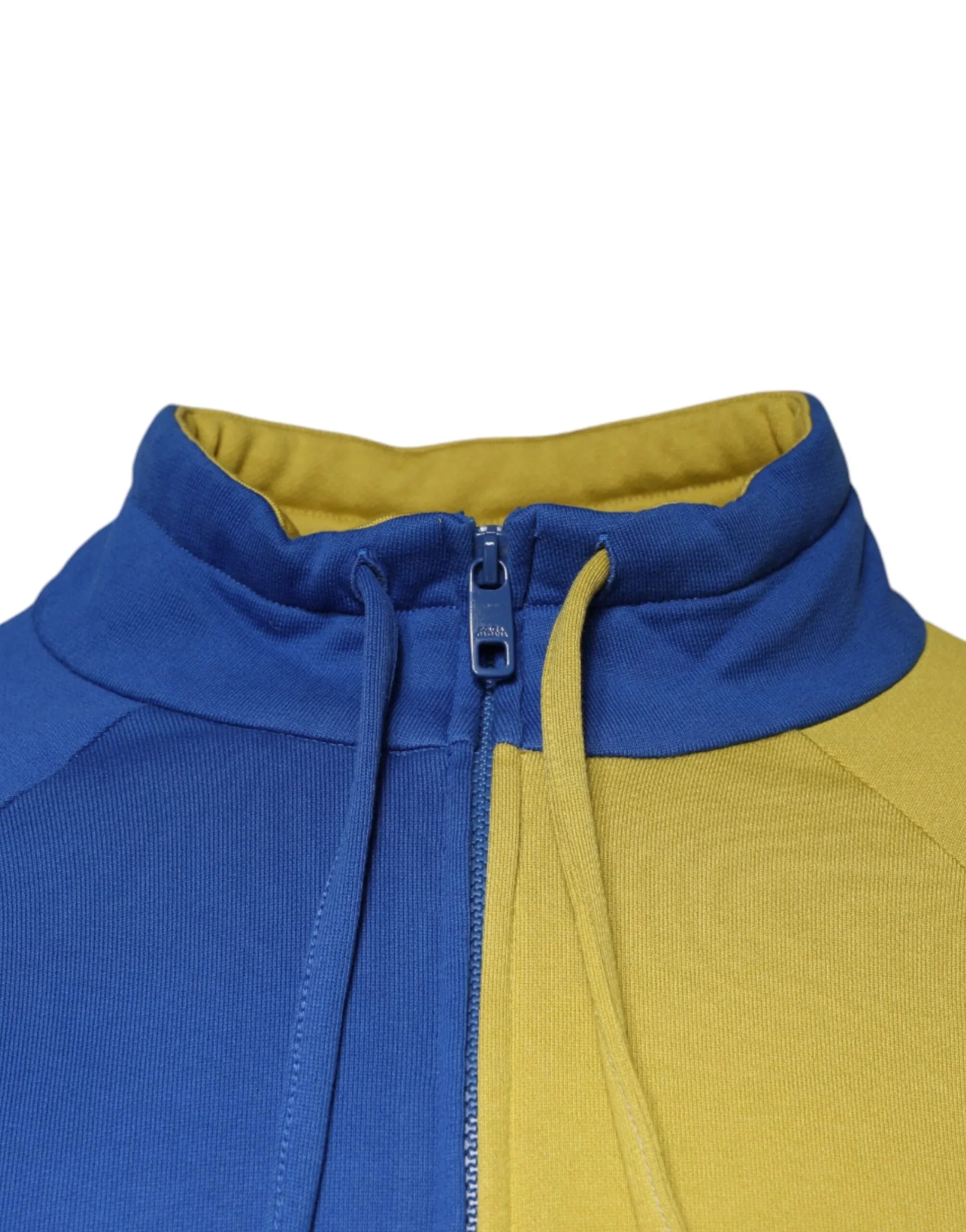 Dolce & Gabbana Multicolor Patchwork Men Sweatshirt Sweater - Zeiniez