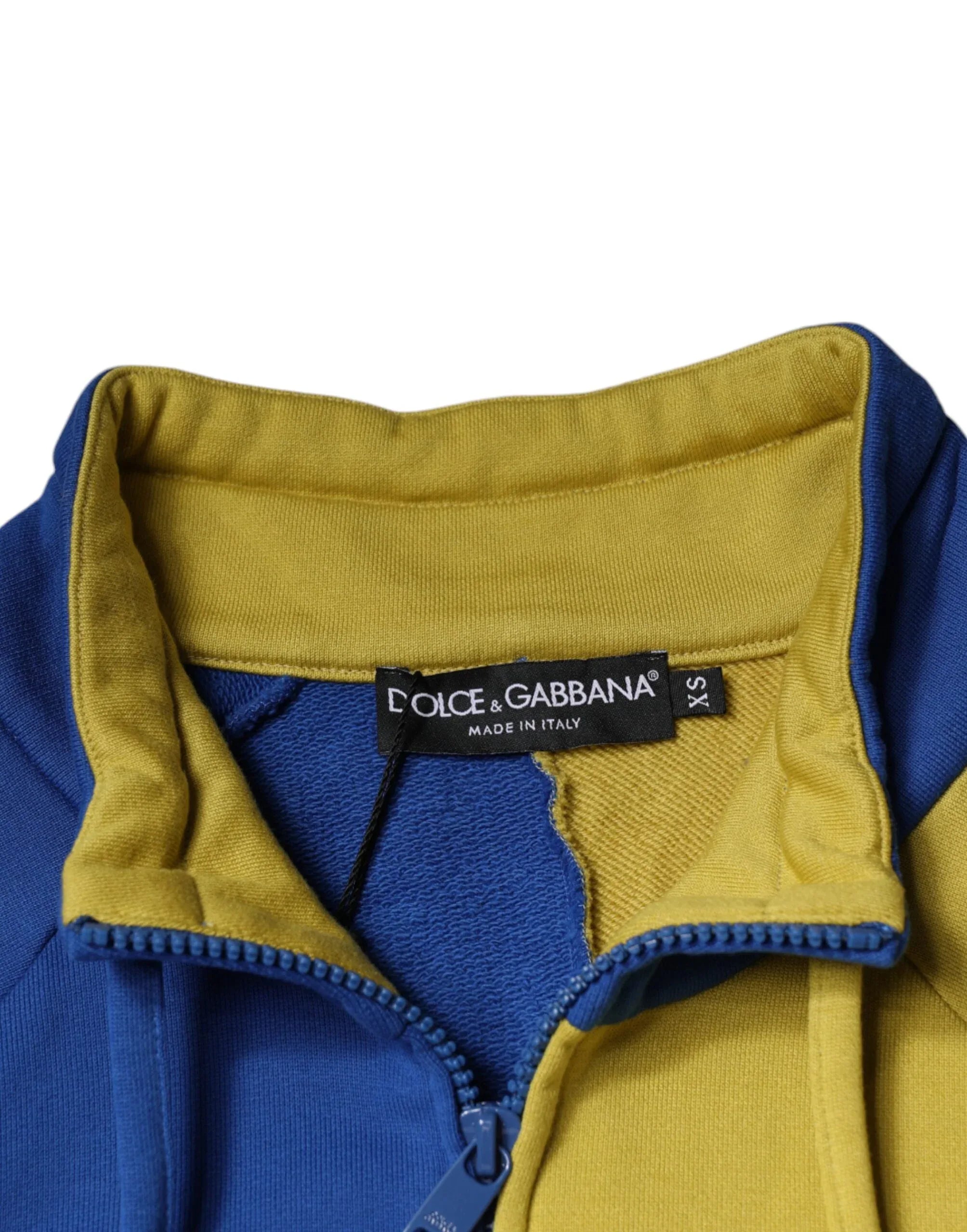 Dolce & Gabbana Multicolor Patchwork Men Sweatshirt Sweater - Zeiniez