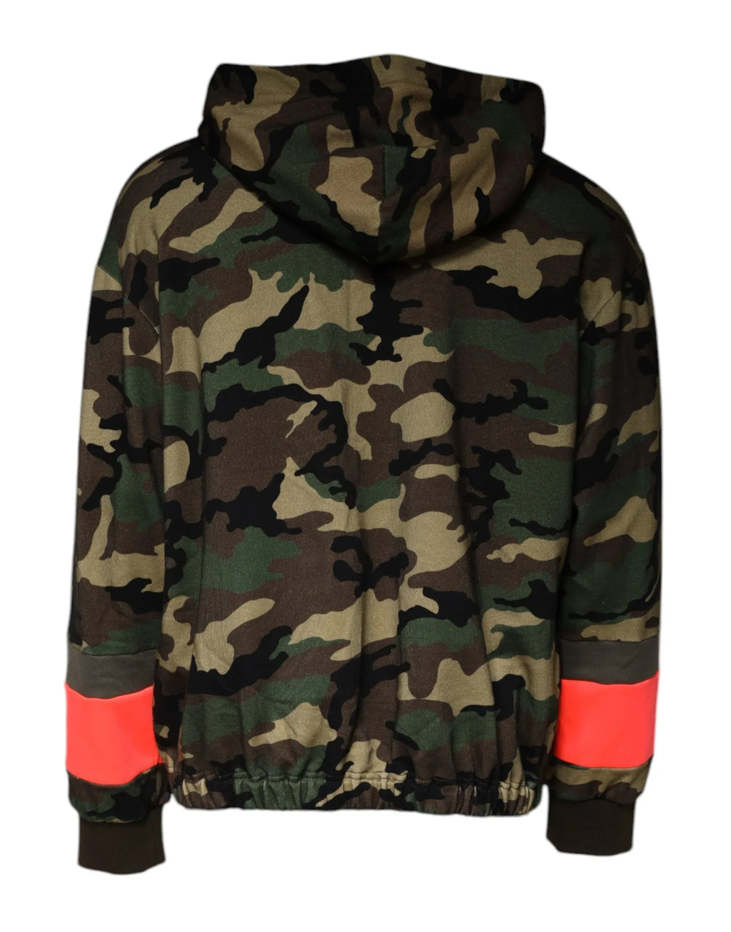 Dolce & Gabbana Multicolor Camouflage Hooded Men Sweatshirt Sweater - Zeiniez