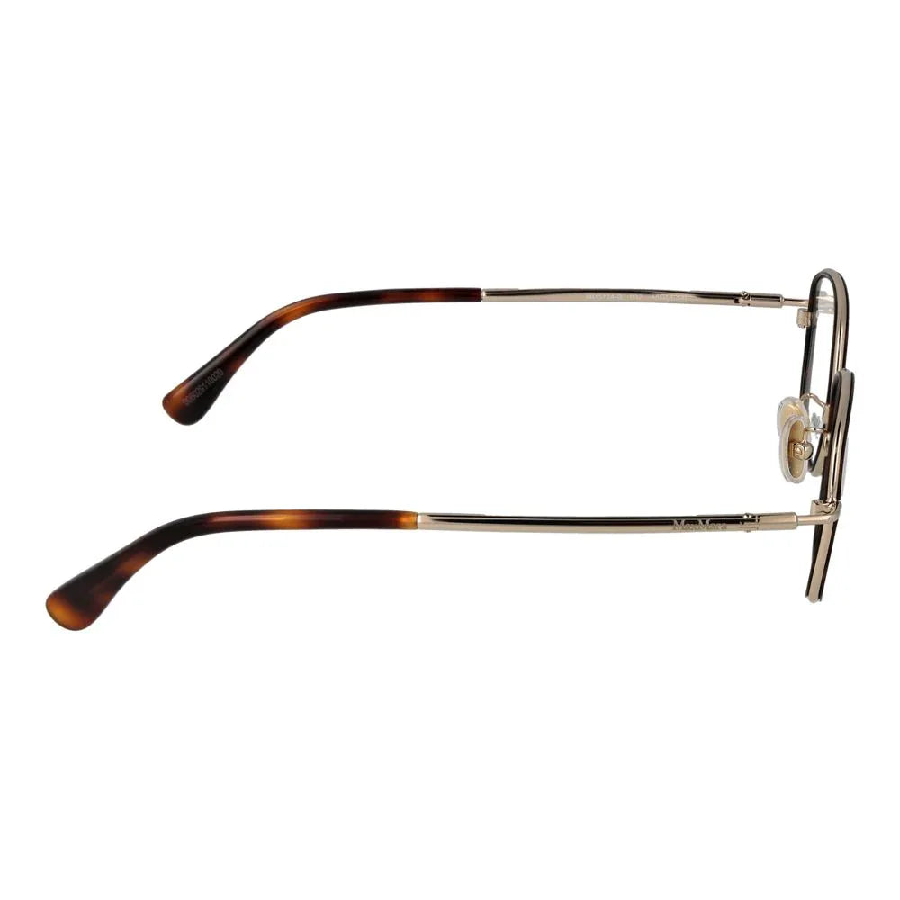 Max Mara Brown Metal Glasses (Frames) - Zeiniez