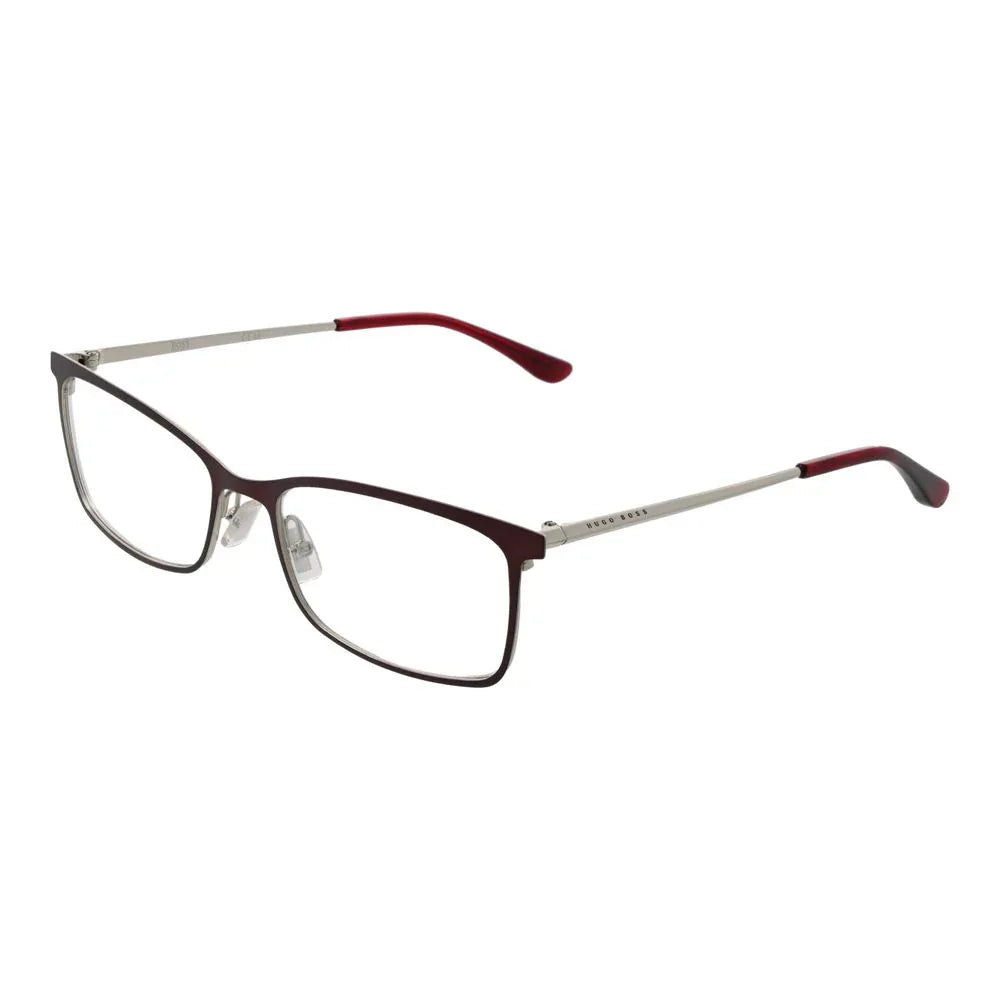 Hugo Boss Burgundy Stainless Steel Glasses (Frames) - Zeiniez