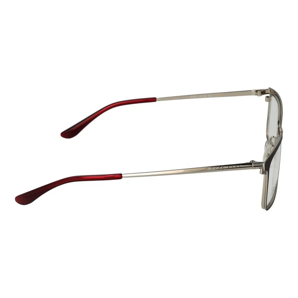Hugo Boss Burgundy Stainless Steel Glasses (Frames) - Zeiniez