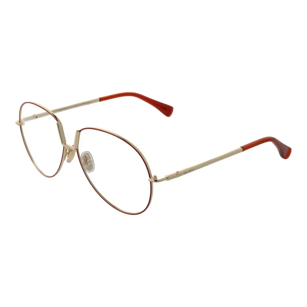 Max Mara Orange Metal Glasses (Frames) - Zeiniez