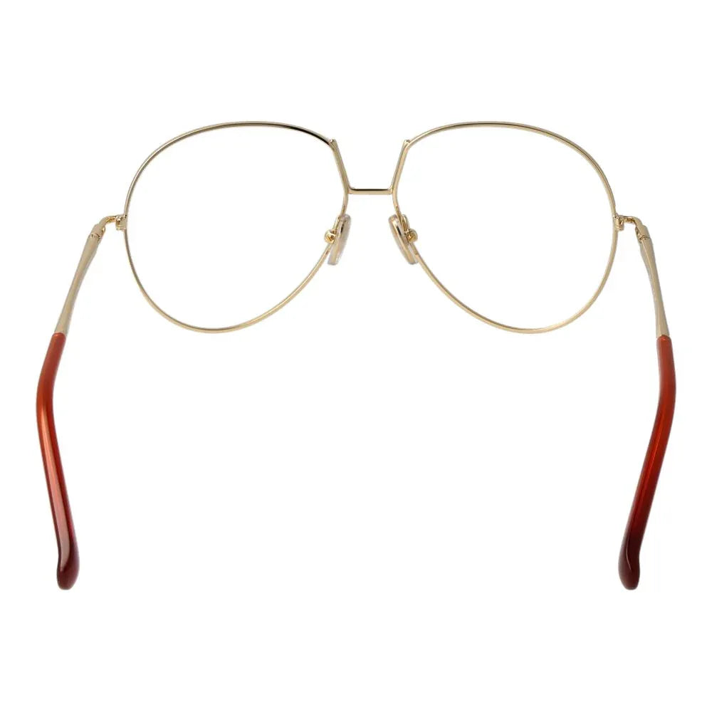 Max Mara Orange Metal Glasses (Frames) - Zeiniez