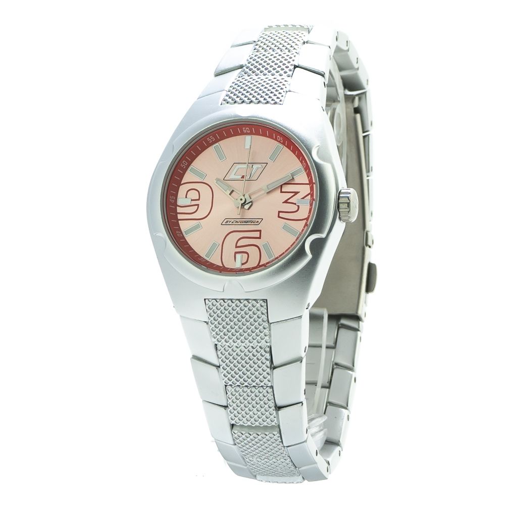 Chronotech Silver Polycarbonate Bracelet Watch - Zeiniez