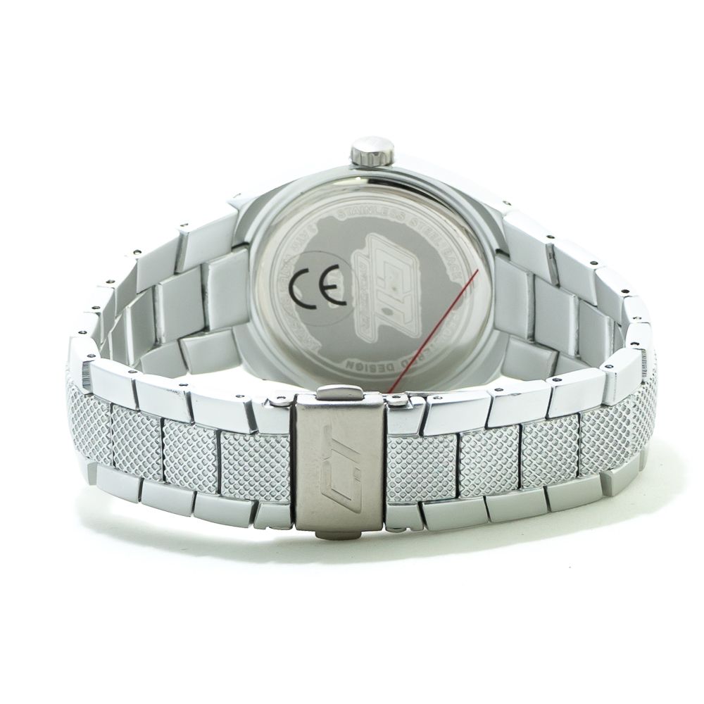 Chronotech Silver Polycarbonate Bracelet Watch - Zeiniez