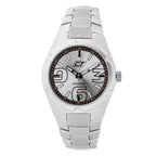 Chronotech Silver Stainless Steel Dress Watch
