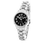 Chronotech Silver Stainless Steel Bracelet Watch