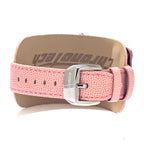 Chronotech Multicolor Leather Dress Watch