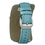 Chronotech Green Leather Dress Watch - Zeiniez