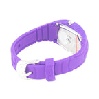 Chronotech Purple Rubber Sport Watch