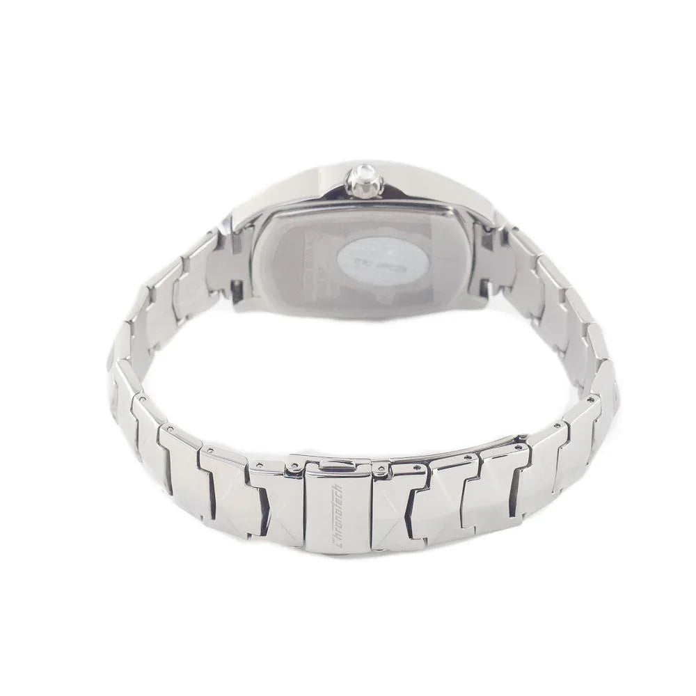 Chronotech Silver Stainless Steel Dress Watch - Zeiniez
