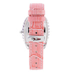 Chronotech Multicolor Leather Dress Watch