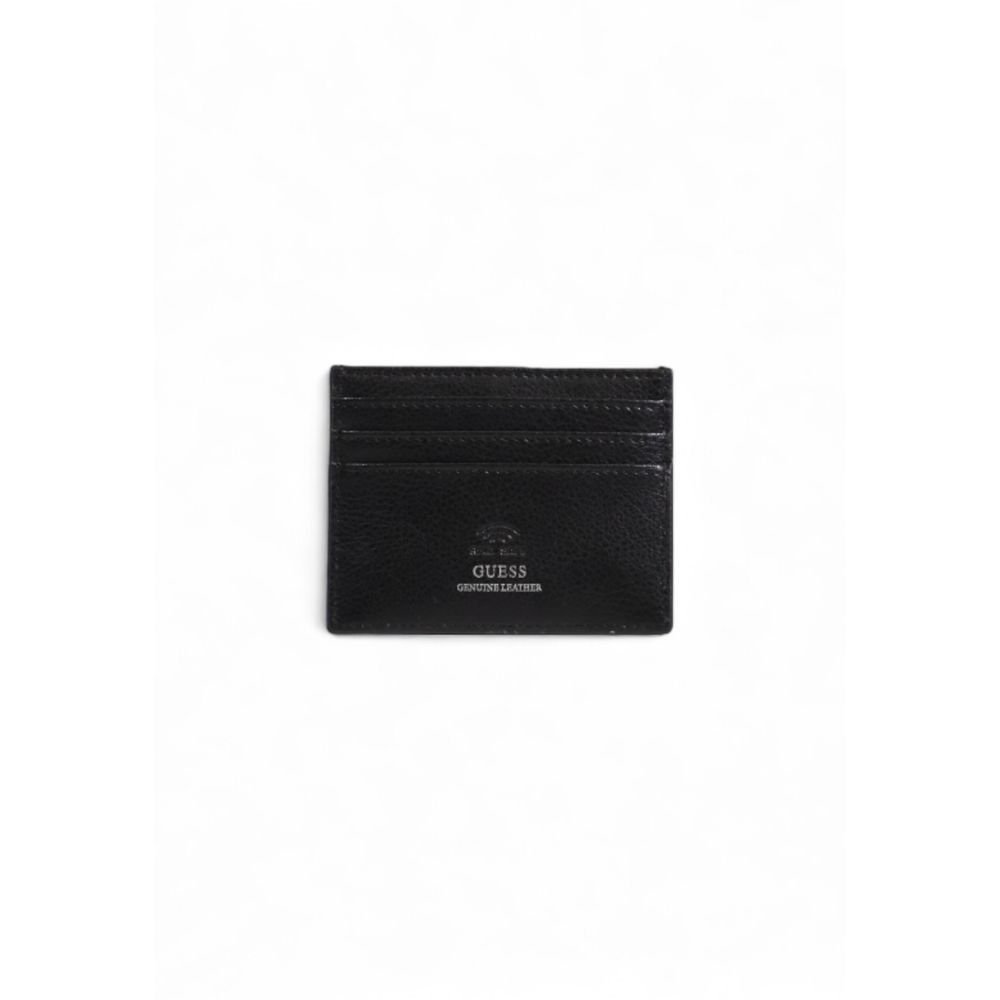 Guess Black Leather Cardholder - Zeiniez