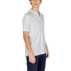 Calvin Klein Jeans White Cotton Polo Shirt - Zeiniez