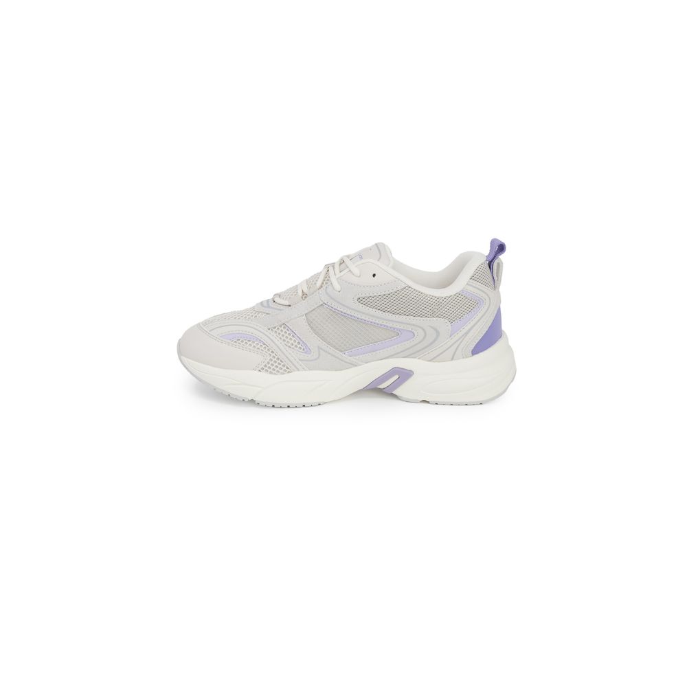 Calvin Klein Jeans Purple Leather Athletic Sneakers - Zeiniez