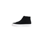 Calvin Klein Jeans Black Suede Leather Platform Sneakers - Zeiniez