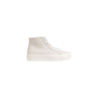 Calvin Klein Jeans Beige Suede Leather Platform Sneakers - Zeiniez