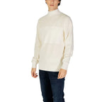 Calvin Klein Jeans Beige Cotton Sweatshirt - Zeiniez