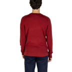 Calvin Klein Bordeaux Recycled Wool Sweatshirt - Zeiniez