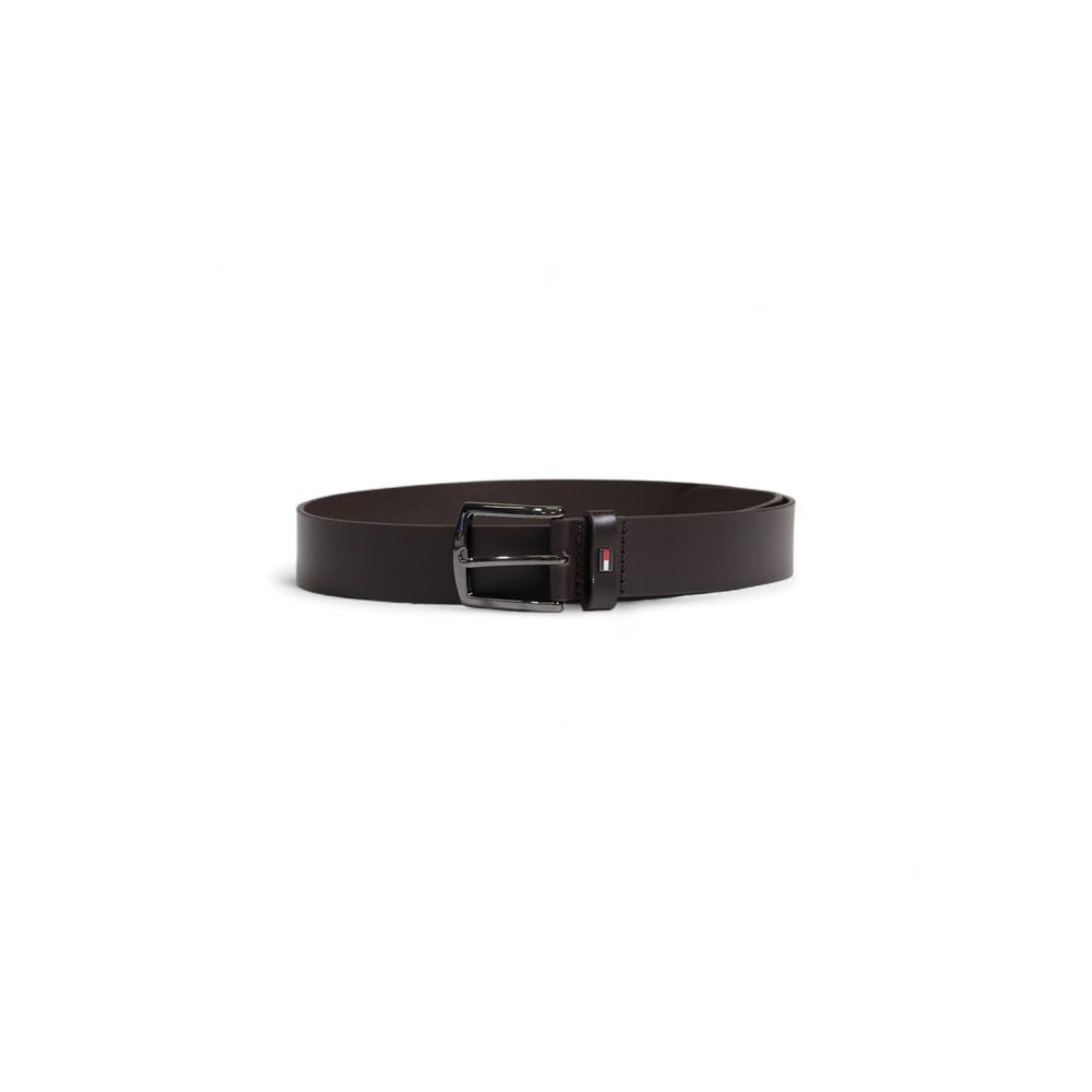 Tommy Hilfiger Brown Leather Regular Belt - Zeiniez