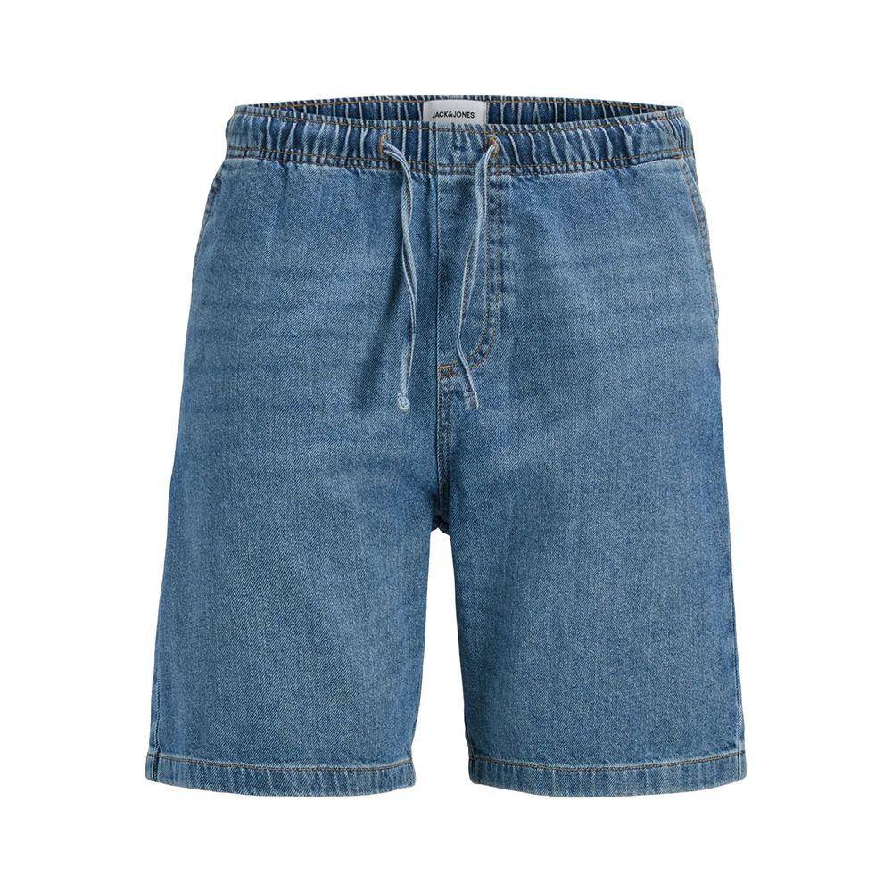 Jack Jones Light Blue Cotton Bermuda Shorts - Zeiniez