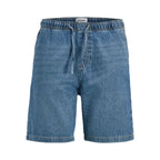 Jack Jones Light Blue Cotton Bermuda Shorts - Zeiniez