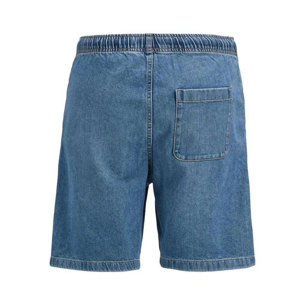 Jack Jones Light Blue Cotton Bermuda Shorts - Zeiniez