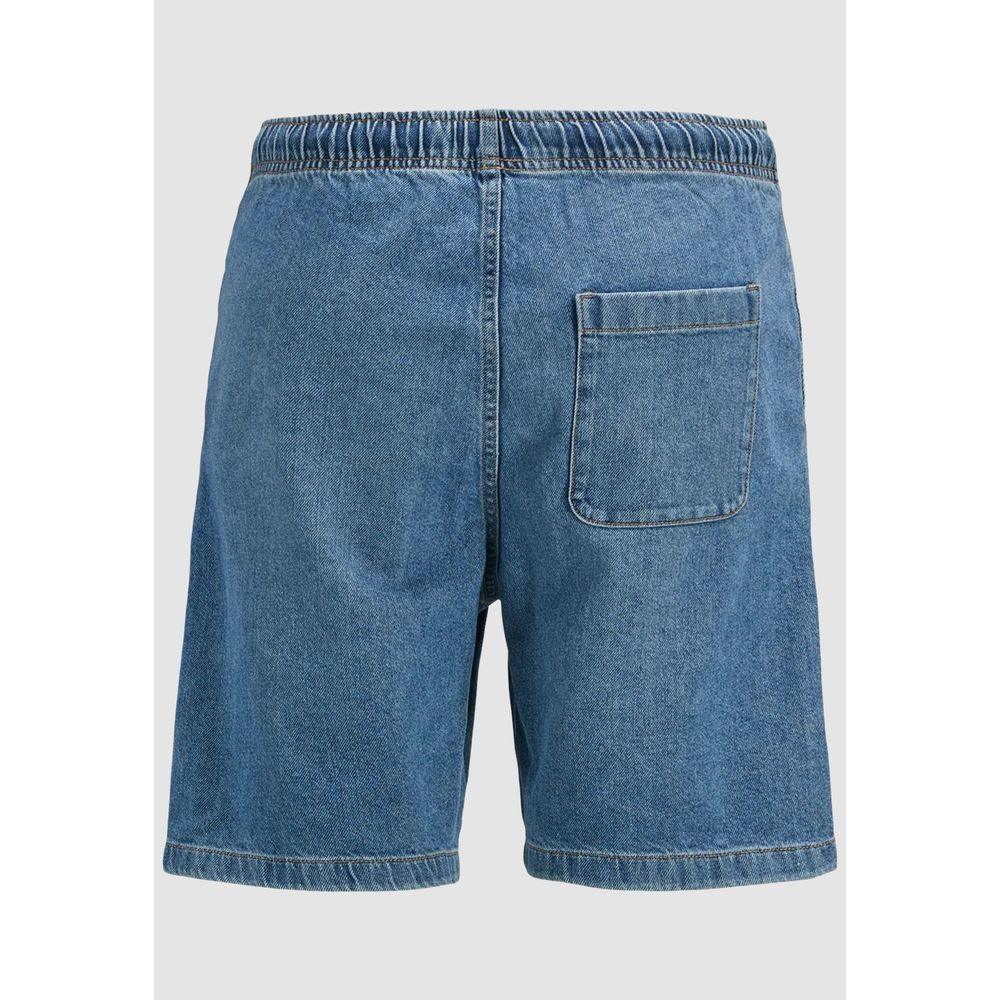 Jack Jones Light Blue Cotton Bermuda Shorts - Zeiniez