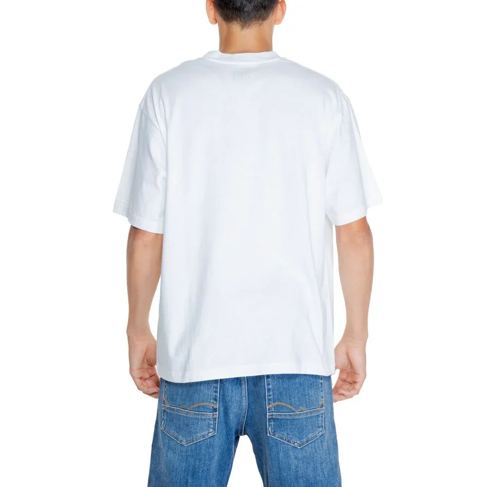 Replay White Cotton T-Shirt - Zeiniez