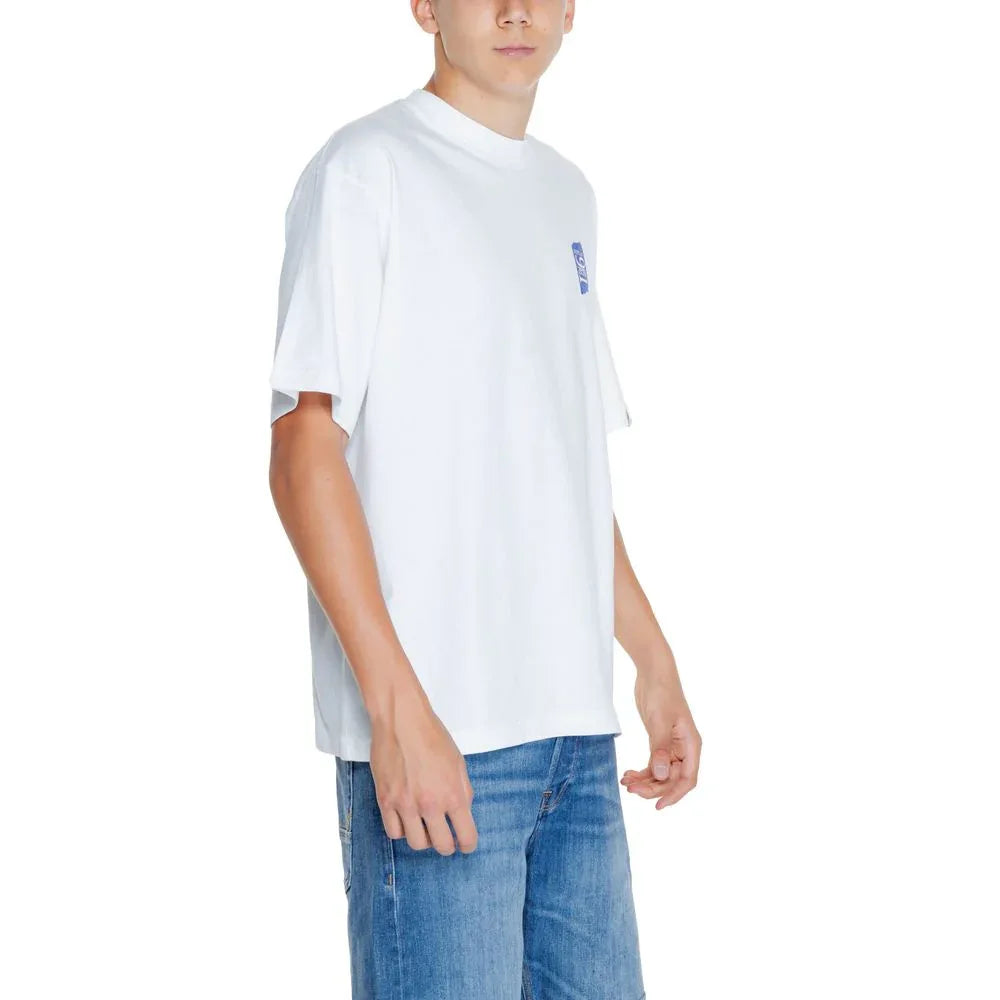 Replay White Cotton T-Shirt - Zeiniez