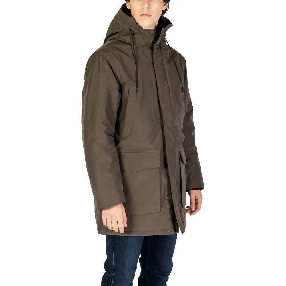 Replay Green Polyamide Parka - Zeiniez