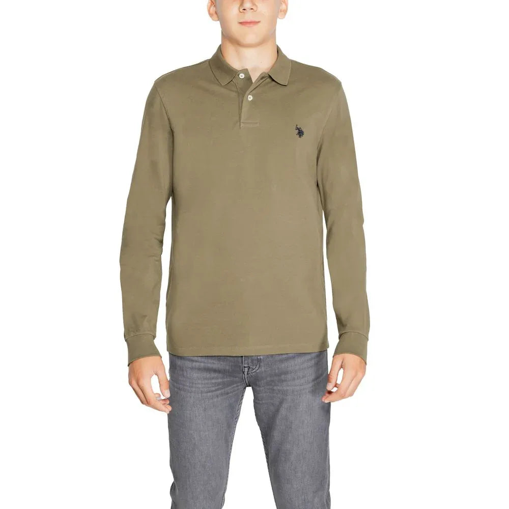 U.S. POLO ASSN. Green Cotton Long Sleeve T-Shirt - Zeiniez
