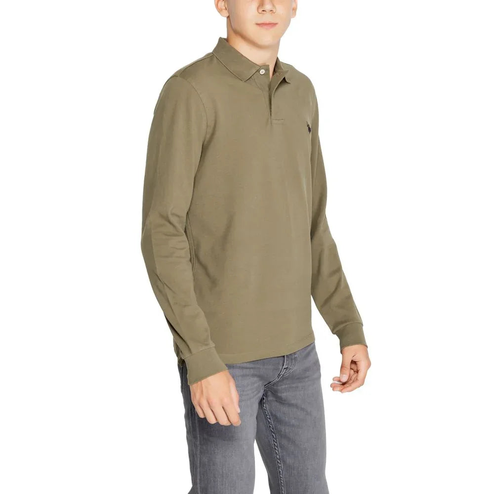 U.S. POLO ASSN. Green Cotton Long Sleeve T-Shirt - Zeiniez