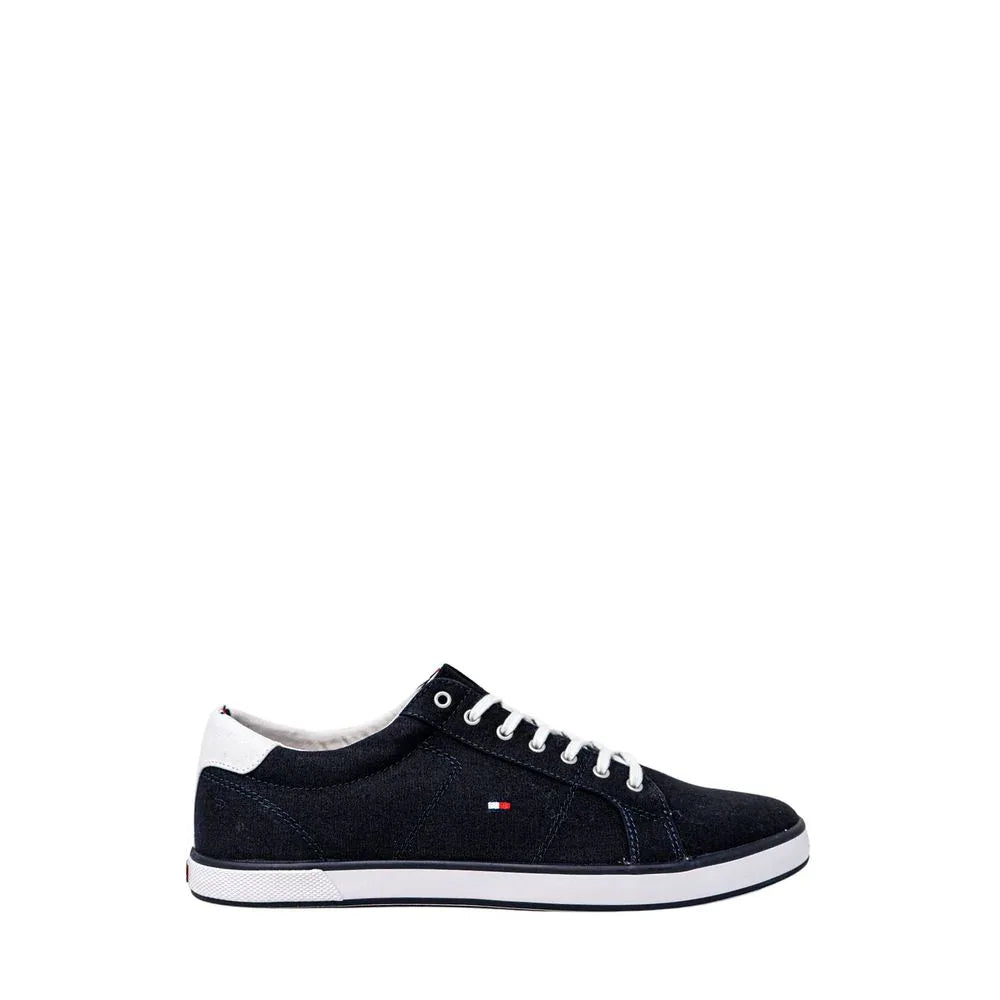 Tommy Hilfiger Blue Cotton Low Top Sneakers - Zeiniez