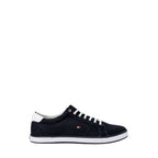 Tommy Hilfiger Blue Cotton Low Top Sneakers - Zeiniez
