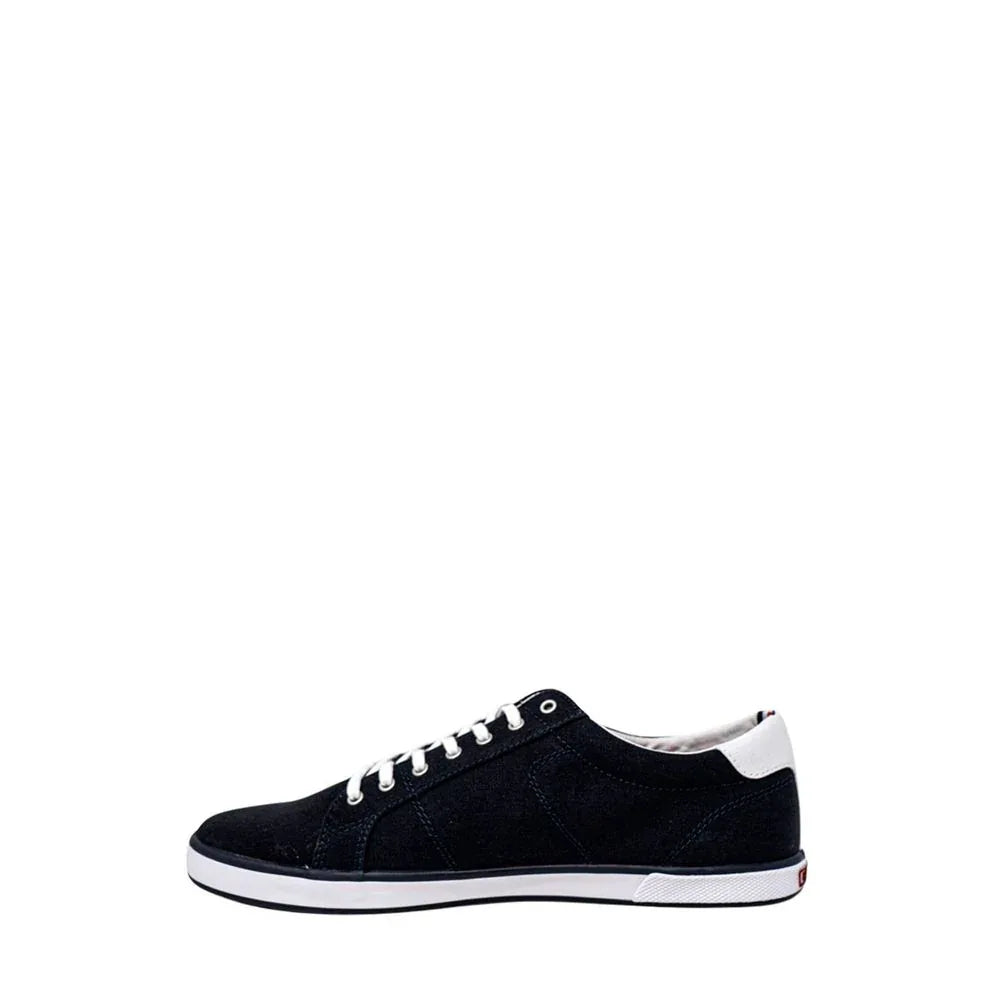 Tommy Hilfiger Blue Cotton Low Top Sneakers - Zeiniez