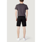 Jack Jones Black Cotton Knee Length - Zeiniez