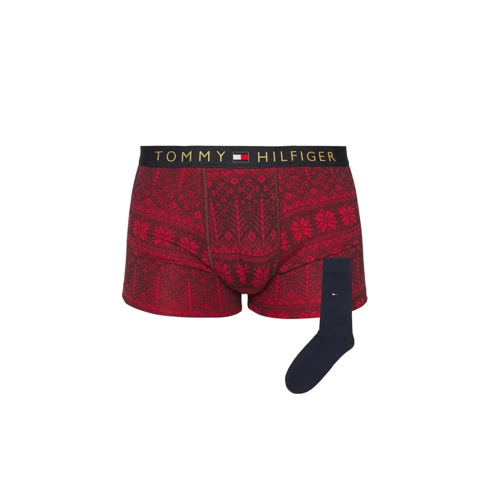 Tommy Hilfiger Bordeaux Cotton Boxers - Zeiniez