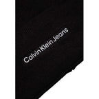 Calvin Klein Jeans Black Cotton Cap (Baseball Hat) - Zeiniez