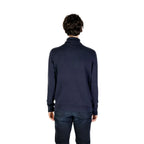 U.S. POLO ASSN. Blue Cotton Turtleneck - Zeiniez