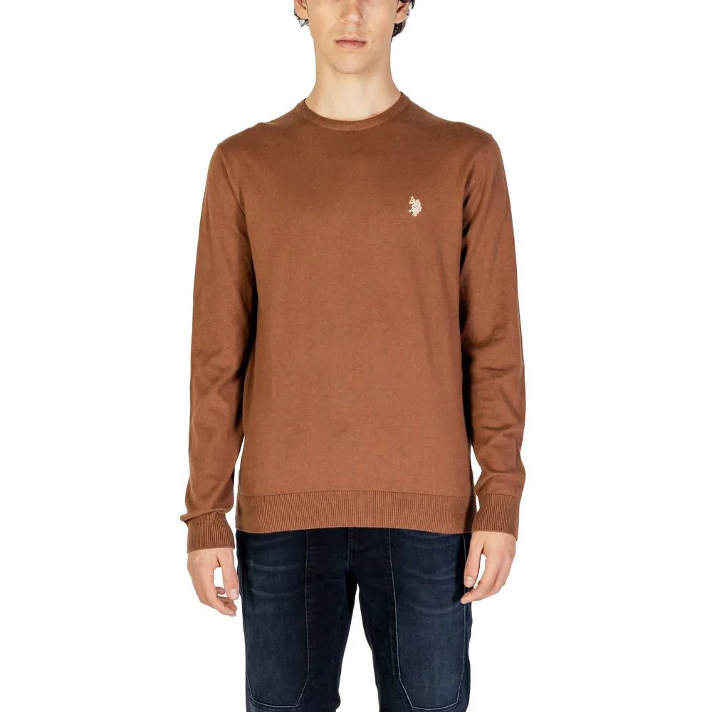 U.S. POLO ASSN. Beige Cotton Sweatshirt - Zeiniez